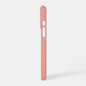 Soft Color Vertical Stripe Pattern Design iPhone Hülle (Linke Seite)