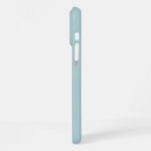 Soft Color Vertical Stripe Pattern Design iPhone Hülle (Linke Seite)