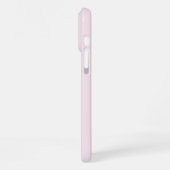 Soft Color Vertical Stripe Pattern Design iPhone Hülle (Linke Seite)