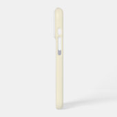 Soft Color Vertical Stripe Pattern Design iPhone Hülle (Linke Seite)