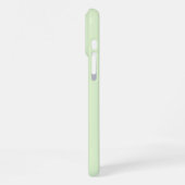 Soft Color Vertical Stripe Pattern Design iPhone Hülle (Linke Seite)