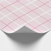 Soft Color Vertical Stripe Pattern Point Design Geschenkpapier (Ecke)