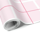 Soft Color Vertical Stripe Pattern Point Design Geschenkpapier (Rolleneckpunkt)