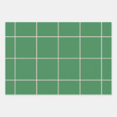 Soft Color Vertical Stripe Pattern Point Design Geschenkpapier Set (Vorderseite 2)