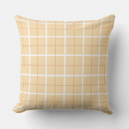 Soft Color Vertical Stripe Pattern Point Design Kissen