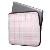 Soft Color Vertical Stripe Pattern Point Design Laptopschutzhülle (Vorderseite Links)