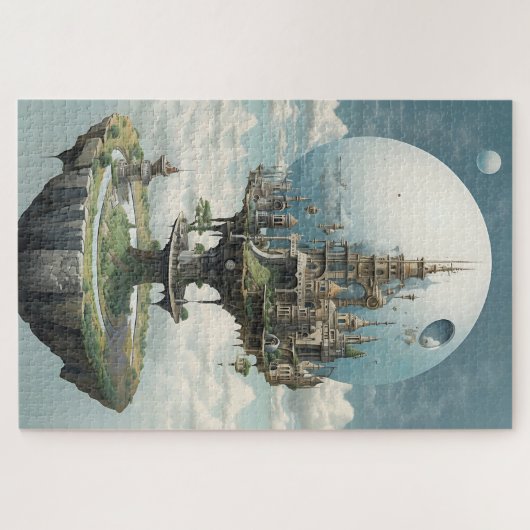 Soft colored Surreal Fantasy world Puzzle (Horizontal)