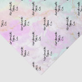 Soft Colorful Pink Marble Seidenpapier (Ausschnitt)