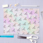 Soft Colorful Pink Marble Seidenpapier (Handwerk)