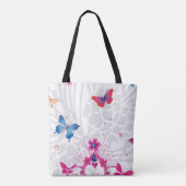 Soft Colors Designer Print Stylish Women's Fashion Tasche (Rückseite)