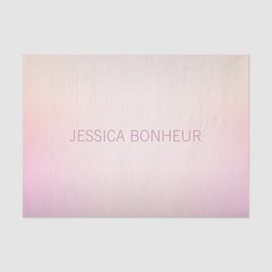 Soft Colors Fading Ombre Seidenpapier (Vorderseite)