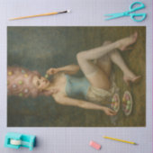 Soft Confection Muse – Macaron Rococo Dekoupage Seidenpapier (Basteln)