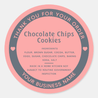 Soft Coral Hütte Law Inhaltsstoff Cookie Aufkleber