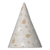 Soft Cosy Halloween Pattern Party Hat Partyhütchen (Rechts)