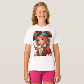 Soft Cotton Girls’ T-Shirt - Fun Prints & Modern S (Vorne ganz)