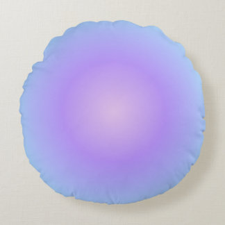 Soft Cotton Lavender Rundes Kissen
