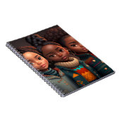 Soft Cover Spiralnotebook - Freunde Notizblock (Rechte Seite)