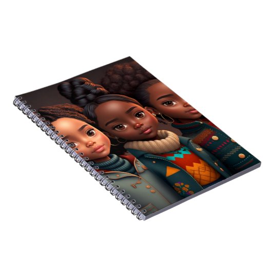 Soft Cover Spiralnotebook - Freunde Notizblock (Rechte Seite)