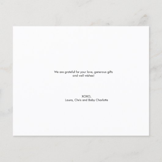 Soft Cream Baby Girl Foto Collage Script (Rückseite)