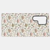 Soft Cream Fungi Seamless Pattern Samsung Galaxy Hülle (Rückseite (Horizontal))