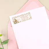 Soft Cream Rustic Bunny Garden Rücksendeadresse