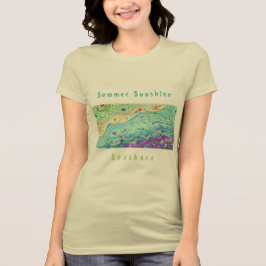 Soft Cream T - Shirt von Frauen: Seashore Art / Te