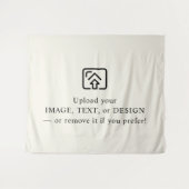 Soft Cream Tapestry - Machen Sie es heute zu sich. Wandteppich (Vorderseite (Horizontal))