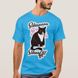 Soft Cudly Pet Cat Fun Liebe Slogan T-Shirt