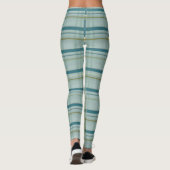 Soft Cutting neu aufgesuchtes Tartan 2 Leggings (Rückseite)