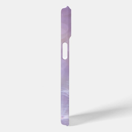 Soft Dandelings auf Lila | Benutzerdefinierter Tel Case-Mate iPhone Hülle (Rückseite / Rechts)