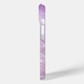 Soft Dandelings auf Lila | Benutzerdefinierter Tel Case-Mate iPhone Hülle (Rückseite / Links)