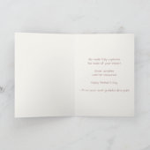 Soft Data | By the Numbers Mother's Day Folded Karte (Innenseite)