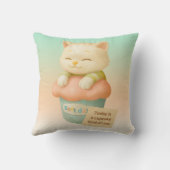 Soft Day: Today is a Cupcake Kind of Day Art Kissen (Rückseite)