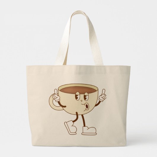 Soft Days Ahead – Minimal Lowercase Typography wit Jumbo Stoffbeutel (Rückseite)