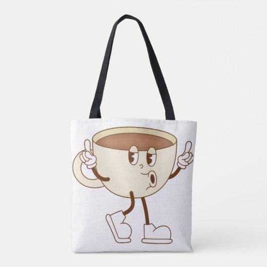 Soft Days Ahead – Minimal Lowercase Typography wit Tasche (Rückseite)