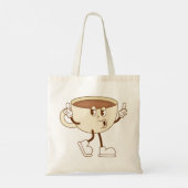 Soft Days Ahead – Minimal Lowercase Typography wit Tragetasche (Rückseite)