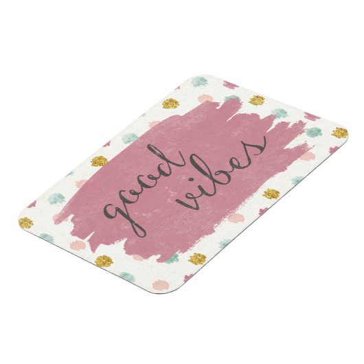 Soft Deko IV | Good Vibes Magnet (Linke Seite)