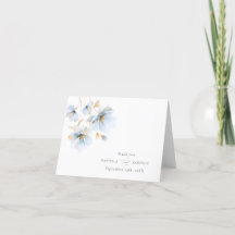 Soft Delicate Dusty Blue Gold Wildblumen Hochzeit