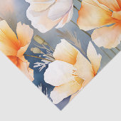 Soft Dreamy Hintergrund mit Mohnblumen-Blume Seidenpapier (Ausschnitt)