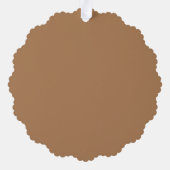 Soft Dusty Rose Pink Background – Wedding Ornament Karte (Rückseite)