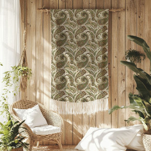 Soft Earthy Blanket mit Bohemischem Swirbelmuster Fleecedecke