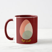 Soft Easter – Pastel Egg Illustration - caneca Tasse (Links)