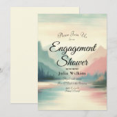 Soft Echoes of the Mountains Einladung (Vorne/Hinten)