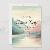 Soft Echoes of the Mountains Einladung (Vorderseite)