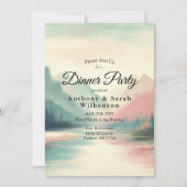 Soft Echoes of the Mountains Einladung (Vorderseite)