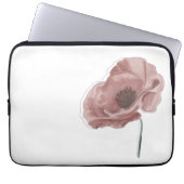 Soft, elegant floral design for a stylish look. laptopschutzhülle (Vorderseite)