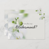 Soft Elegant Orchid werden Sie meine Bridesmaid se (Vorne/Hinten)