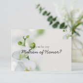 Soft Elegant Orchid wirst du meine Ehrenmatrone se (Stehend Vorderseite)