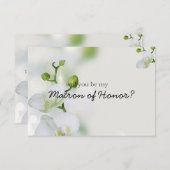 Soft Elegant Orchid wirst du meine Ehrenmatrone se (Vorne/Hinten)