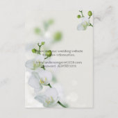 Soft Elegante Orchid Begleitkarte (Rückseite)